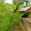 Horton's Mill Covered Bridge.
(west entrance)