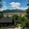 Looking across at the Wrangell
Foothills.
(From the Kennicott Lodge)