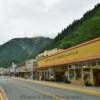 Looking north along
South Franklin Street.
Juneau, AK.