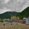 City of Juneau.
From the boardwalk.