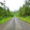 Another shrouded foggy day.
Prince Of Wales Island 
back road.