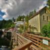 Ketchikan's
Creek Street.
(south angle)