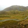 Hatcher Pass Road.
In September.