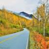 Eklutna Lake Road.
(mile 6)
Late-September.