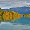 Kenai Lake.
In late-September.