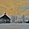 Old Catholic church
& other old relics.
Pilgram Hot Springs, AK.