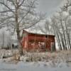 Old schoolhouse.
Pilgram Hot Springs.