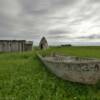 Ghostly remains of a coastal
fishing camp.
Near Nome, Alaska.