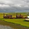 More remnants of the
1905 'ghost train'.
Solomon, Alaska.