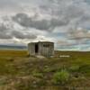 Remote barren outpost.
Woolley Lagoon Road.