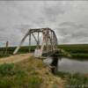 Kougarok River bridge.
(east angle)
End of the Kougarok Road.
85 miles north of Nome.
