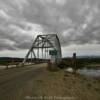 Kuzitrin River Bridge.
(looking north)
70 miles north of Nome.
