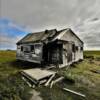 Mile 16
Nome Council Road.
Fishing hut remains.