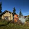Rustic early cabin.
Wiseman, Alaska.