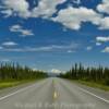 Alaska's Glenn Highway
(mile 176)
Looking north toward
Mt Drum.