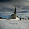 Another view of Nome's
St Josephs Cathedral.