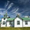 A southern angle of the
Russian Church in Ninilchik.