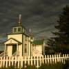 One more peek at this
beautiful Russian Orthodox
church in Ninilchik.