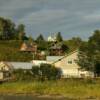 Ninilchik, Alaska.
From the shore-wharf area.