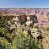 Grand Canyon.
(looking west)
At Promentory Point.