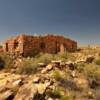 Late 1800's corral remains.
Two Guns, AZ.