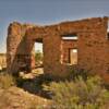 Another stone building.
Two Guns, AZ.