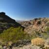 Beautiful narrow vista.
Along old Route 66.
Near Oatman, AZ.