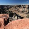 Guano Point.
Looking northwesterly
at the Colorado River.