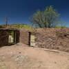 Interior ruins.
Harshaw, AZ.