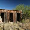 Remnants of an outhouse.
Ruby, Arizona.