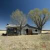 Frontal view of this
classic old ranch house.
Garland Prairie.