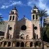 A frontal view of the
1902 St Mary's Basilica.
Phoenix, AZ.