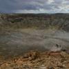 Arizona's vast ancient
Meteor Crater.  
Near Winslow, AZ.