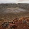 Meteor Crater.
(looking south)