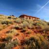 West Cabin~
(from below)
Pipe Springs, AZ.