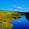 Wabasca River-along Alberta's Highway 88-north of Red Earth Creek, Alberta