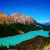 Peyto Lake-along the Columbia Icefields Highway