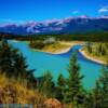 Athabasca River Valley-near Jasper, Alberta