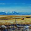 Alberta's southern Rockies-from near Woolford, Alberta