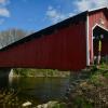 1884 Pont des Rivieres Covered Bridge.
Near Notre-Dame de Stanbrdge,
Quebec.