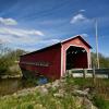 1932 Bordeleau Covered Bridge.
Near Heroux, Quebec.