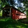 Eagle's Covered Bridge.
(north angle)
Near Egan-Sud, QC.