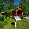 Red Farm West Covered Bridge.
Built in 1903.
Near Kiamika, Quebec.