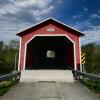 1932 Bordeleau Covered Bridge.
Near Herouxville, Quebec.