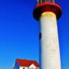 Cap-des-Rosiers, Quebec lighthouse-eastern tip of the Gaspe Peninsula