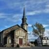 Orthodox Church
(built 1878) &
Ministers House.
St Flavie, QC.