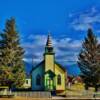 One of several early 20th-century churches-Fort Steele, BC