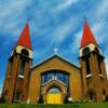 Ornate Orthodox Church-near Woodstock, New Brunswick