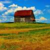 Old Barn-near Coldstream, New Brunswick (in color)