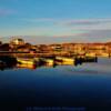 Evening twilight-Lewisporte, Newfoundland's inner harbour